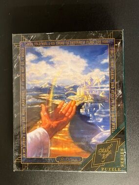 The Masters Family 500  Piece Jigsaw Puzzle Welcome Home 18' x 24" Vintage 1995